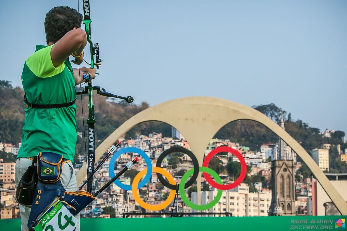 Marcus D’Almeida at home Games in Rio 2016.