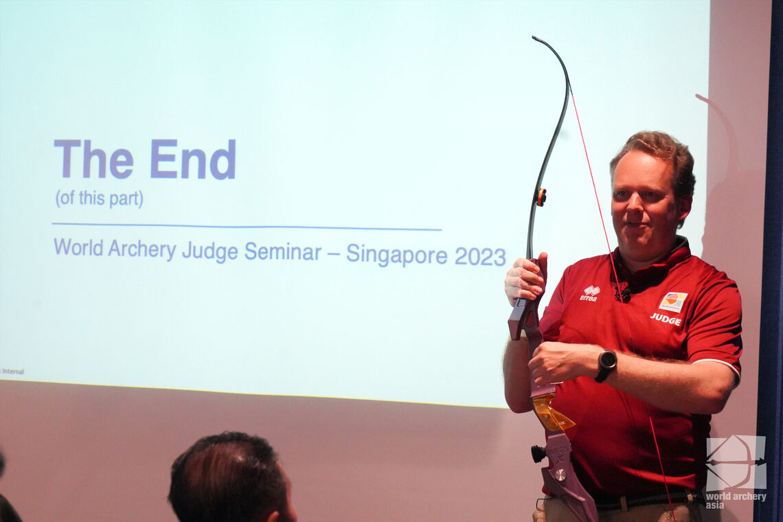 International judge seminar 2023 in Singapore.
